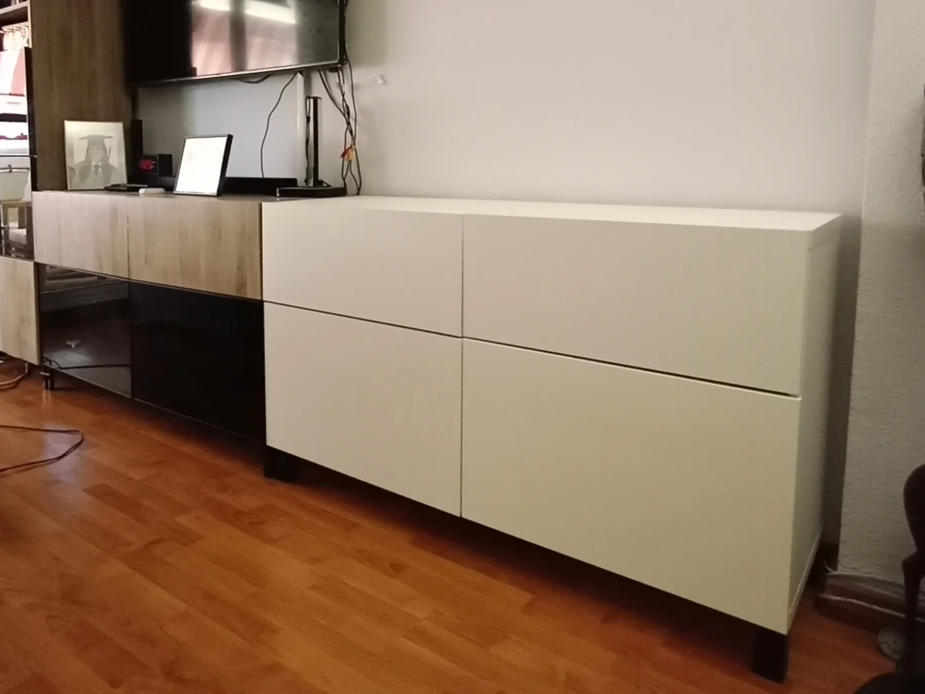 IKEA furniture before wrapping
